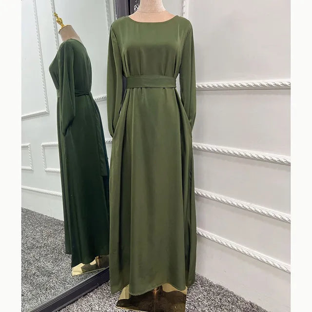 Satin Abaya